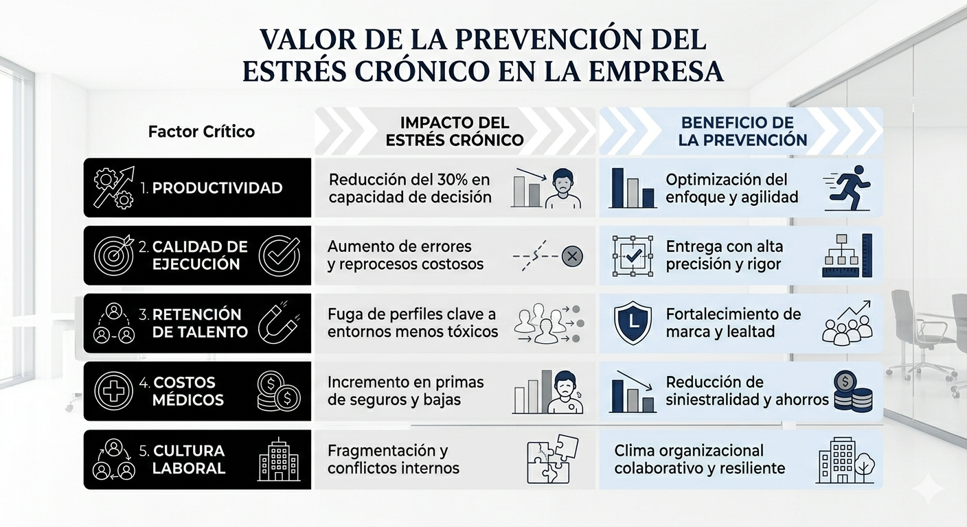 Estres vs Eficiencia
